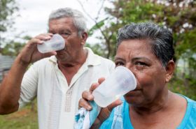 Panamanians in the interior drinking safe water – Best Places In The World To Retire – International Living